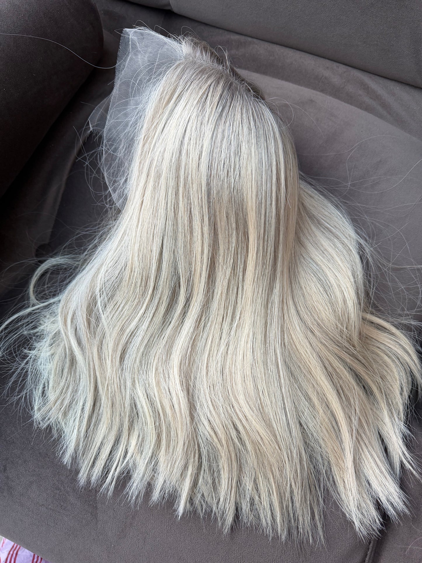 White Sapphire- Blonde Glueless Human Hair Wig UK | Lace Top Natural Wig