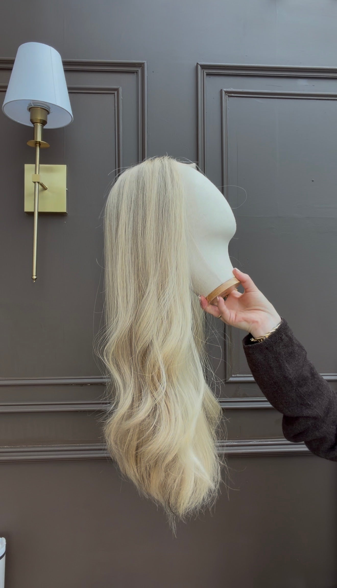 White Sapphire- Blonde Glueless Human Hair Wig UK | Lace Top Natural Wig