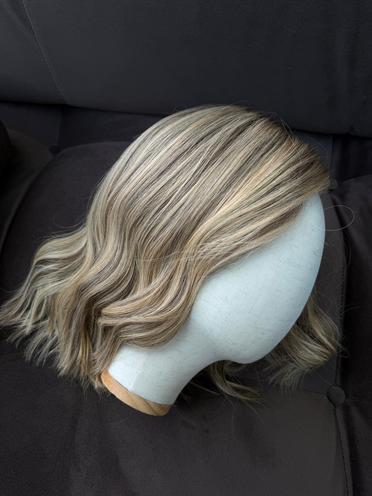 Opal – Blonde Glueless Human Hair Wig (Lace Top)