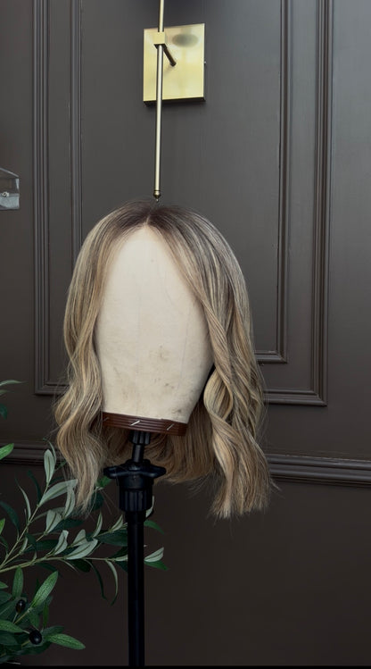 Opal – Blonde Glueless Human Hair Wig (Lace Top)